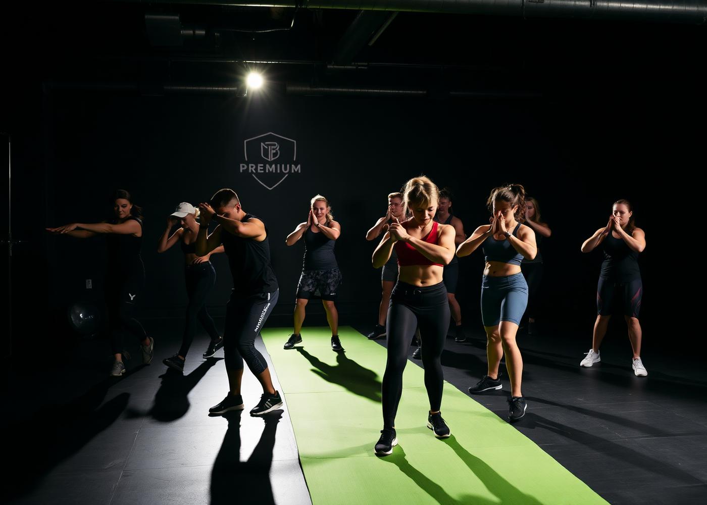 Group class at Ironwild